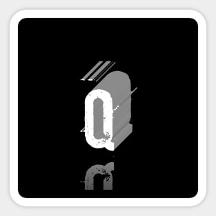 Letter Q Sticker